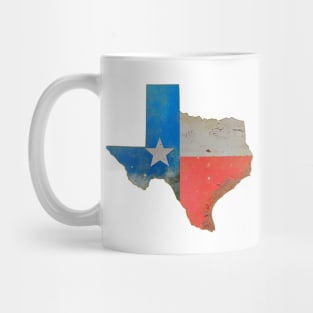 Texas Map / Flag Mug